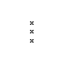 Example of the x character positioning based on the keystrokes
