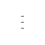 Example of the - character positioning based on the keystrokes