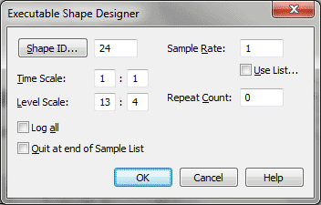 Executable Shape Designer