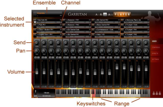 file size for the garritan instruments for finale