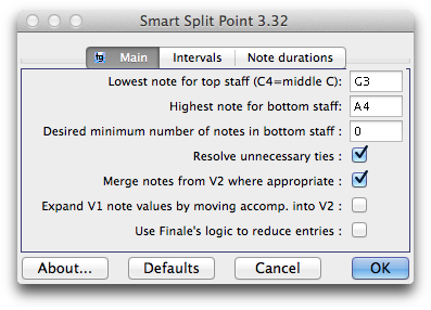 Smart Split Point plug-in