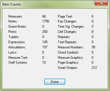 Count Items Plug-in