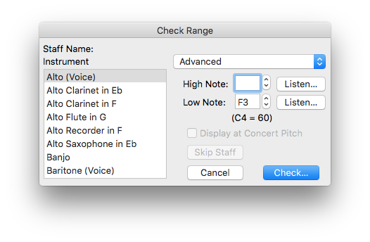 Check Range Plug-in