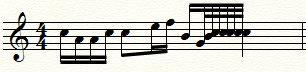 Apply time signature spacing to current part or score example