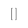 Example of the large bracket positioning based on the keystrokes